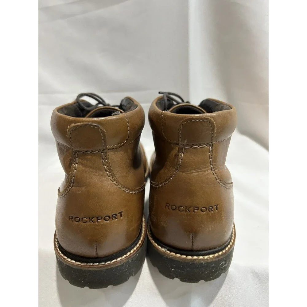 RockPort Leather Shoes Mens 11.5 W Brown‎ TruTech Lightweight Shock Absorbing